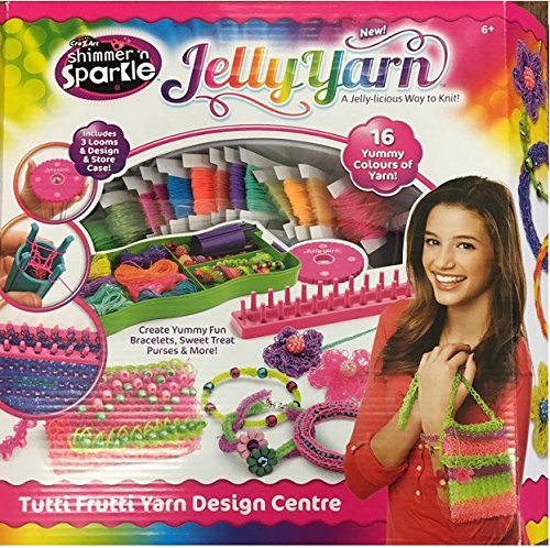 Shimmer N Sparkle Jelly Yarn Tutti Frutti Yarn Design Centre 16