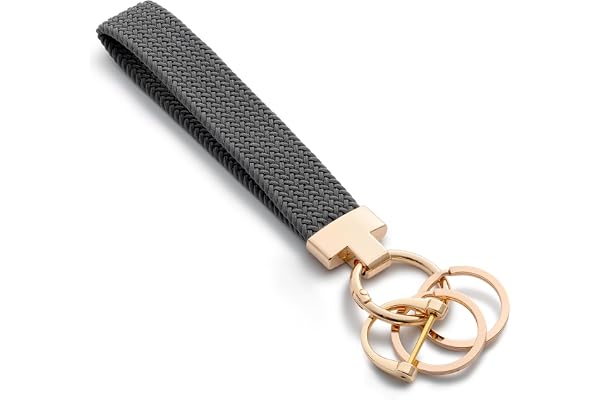 CHUQING Nyckelring elegant nyckelband kort bil nyckelring kvinnor modern elastiskt nyckelarmband bilnyckelring