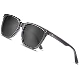 Carfia Vintage Polarizzati Occhiali da Sole da Uomo Donna Protezione UV400 Telaio Acetato Stile Classico Elegante e Alla Moda