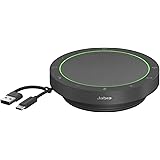 Jabra Speak2 55 Viva Voce Bluetooth Wireless, 4 microfoni, Cancellazione del Rumore, Altoparlante full Range da 50 mm, Audio 
