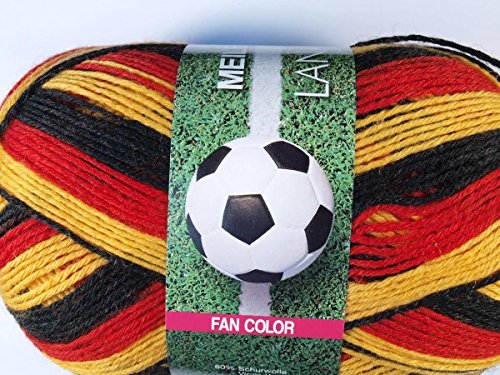 Lana Grossa Meilenweit Fan Color 5601 150g Sockenwolle