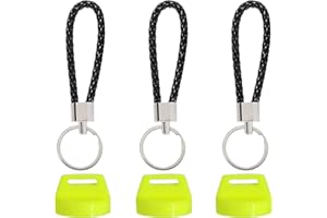 SOAJEE Lot de 3 housses de clé d'allumage compatibles avec Can-Am Bombardier ATV DS650 Baja Outlander Renegade 330 400 500 650 800 800R Rally 175 200 Polaris Yamaha Suzuki Kawasaki EZGO Arctic Cat