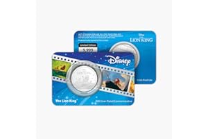 FANTASY CLUB Edición Especial El Rey León Moneda Coleccionable de 32 mm – Homenaje a un Clásico de Disney – Edición Limitada y Numerada (9,999 Unidades)