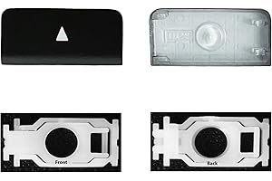 CTBDZ Individuelle Tastenkappe mit Scharnier Ersatz für (M1 M2) MacBook Pro A2141 A2251 A2289 A2338 A2442 A2485, ersetzt MacBook Air A2179 A2337 A2681 Tastatur-Tastenkappe (Pfeiltaste nach oben)