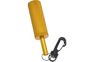 Kasmole Hochet de plongée | Hochet de plongée sous-Marine en Alliage d'aluminium Cloche de Signal de plongée Dispositif de Communication sous-Marine pour la plongée - Sécurité de plongée améliorée