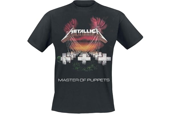 Metallica - T-Shirt Master of Puppets Tour Europe 86