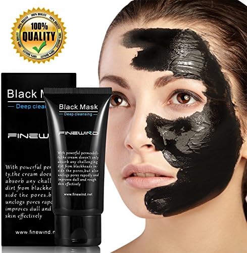 Finewind Blackhead Remover Cleaner Purifying Deep Cleansing Acne Black Mud Face Mask Peel-off