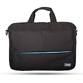 İTEK 15.6 İHB0124 Laptop El &Ccedil;antası Su Ge&ccedil;irmez Siyah -Mavi Aksılı