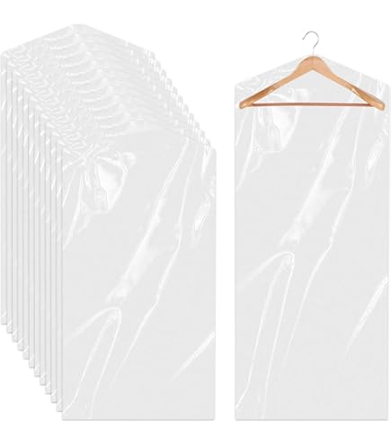 Custodia Per Abiti Wenko Trasparente - 150x60 Cm, Materiale Plastico Lavabile - Foto 2