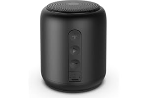 S SMAZINSTAR Bluetooth Speaker Wireless, SMAINSTAR Wireless Portable Speaker, Big Magicbox 20W Loud With Bass Enhancement, Build-In Mic For Hands-Free, 42H Play Home, s, BBQ, Travel BLack