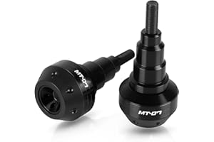 JAYWIS Sturzschutz Motorrad-Motorschutz Sliders Sturzpads Crash Pad Fallschutz Für Yamaha MT-07 MT07 MT 07 2014–2024 (Farbe : Schwarz, Größe : 1)