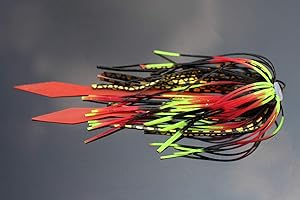 Tigofly 9 unids 9 colores colorido silicona faldas streamer spinnerbait buzzbait calamar señuelo de goma cebos pesca señuelos accesorios