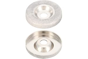 WALFRONT Diamonds Grinding Wheel Disc, Multifunction Emery Milling Cutter Abrasive Tool 52mm/2in Diameter with Electroplating Technology, for Sharpening High Speed Steel Woodturning Tools