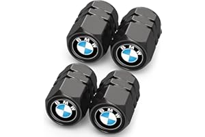 ZHNGZHJ 4 Tappi per valvole di pneumatici per BMW X1 X3 X7 X5 X6 1 3 5 6 Series Z4 7 M Series auto,sostituzione tappi parapolvere pneumatici auto,accessori per pneumatici
