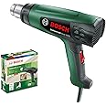 Bosch Home and Garden Heat Gun UniversalHeat 600 (1800 W, Temperature: 50 / 300 / 600 °C, In Carton Packaging), Design 2019, Pale Green