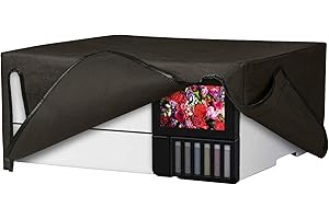 kwmobile Housse Compatible avec Epson EcoTank Photo ET-8500 - Housse de Protection pour imprimante - Gris foncé