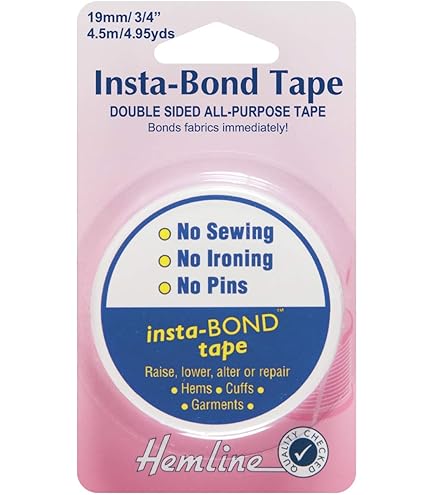 Sibba Double Sided Fabric Tape Heavy Duty For Clothes 0.6 In X - View #2