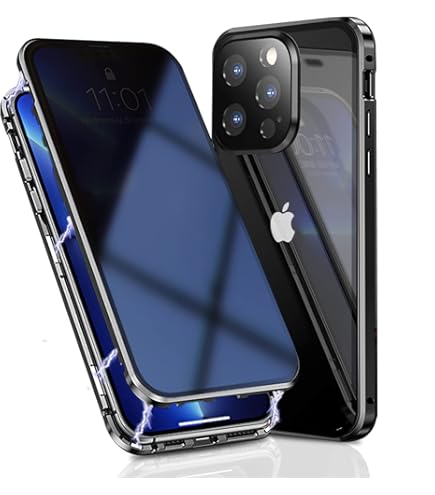 TOPF&B Magnetic Case For IPhone 14 Privacy Cover,360 Degree Full Cover Built-in Privacy Screen Protector And Camera Protector[Compatible