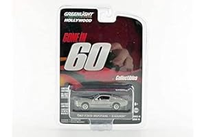 Greenlight Collectibles-Miniature Voiture de Collection, 44740-B, Gris Métallique/Noir, Multicolor