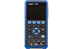 OWON Oscilloscope 25MHz Bandwidth with Dual Channel Oscillograph 3-in-1 Functions OSC+DMM+AWG (25MHz/2+1CH/HDS25S)