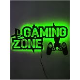 dekoraven Gaming Zone Led Işıklı Gamer Tablo, gamingzon12