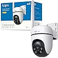 Tapo C501GW Pan/Tilt 4G LTE Outdoor Security Camera, No WiFi Needed, 1080P Full HD, 360° Motion Tracking, No Monthly Fee, AI Detection, Starlight Colour Night Vision, Dual Mode 4G SIM card or PoE