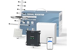 ANNTLENT Empfangsverstärker Handy Verstärker 4G LTE für Band 20/7 Mobilfunk Verstärker 800Mhz 2600Mhz, Mobilfunk Signalverstärker 4G Alle Netze Data Repeater T-Mobile, O2-Unterstützung