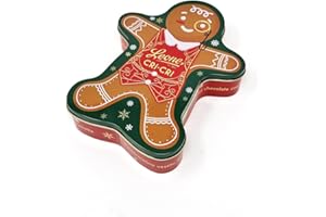 PASTIGLIE LEONE Leone dal 1857 - Latta Pan di Zenzero con Cri Cri Torinesi Assortiti - Gadget Natale - Caramelle Vegane e Senza Glutine - 60 gr