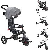 Globber Explorer 4in1 Foldable Bike - Black/Grey