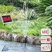 Produktbild SOLAR TEICHPUMPE SPRINGBRUNNEN GARTENBRUNNEN OSLO 300 Light + Remote Solar Teichpumpen Set 3 Watt mit FERNBEDIENUNG, max. 300L/h, WASSERSPIEL Springbrunnen mit STABILEM ALU-RAHMEN, Akku-Betrieb, Licht, Timer und Memory-Funktion f. GARTEN TEICH 2-6qm!