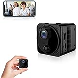 4K HD Spy Camera Wireless Hidden Camera WiFi Long Battery Life Mini Real-time Convert Camera with APP Night Vision Motion Sen