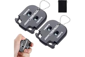 MKVZIYE 2pcs Segnapunti Golf - Conta Buca Golf - Contatore Colpi - Segna Punteggio - Contacolpi Manuale - Accessori Golfista
