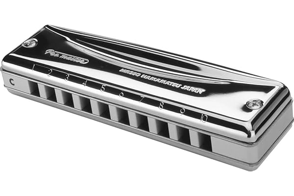 Suzuki MR350E Promaster Harmonica en mi 10 Trous Argenté