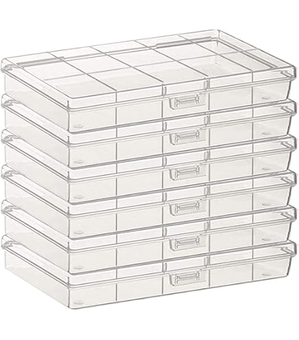 36 Grid Clear Plastic Sieraden Opbergcontainer Kraal Opbergdoos Oorbel Organizer Doos Praktische Sorteerdoos met Verwijderbare Verdelers voor Ketting Ringen Craft Tool Kleine Accessoires