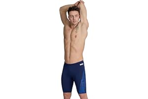 Arena Men's Arena Performance Men's Hydrangea Bouquet Swim Jammer Athletic Swimwear Bathing Suit Swim Trunks (Pack of 1)
