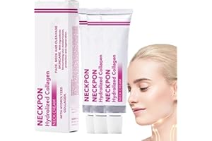 PELINUAR Spanien NECKPON Hydrolized Collagen Neck Cream, Collagen Neck Firming Cream, Hydrolyzed Collagen for Delay Skin Aging, Improve Natural Moisturizing, Smooth & Youthful Skin (3 Stück)