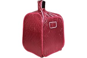 Sauna Casa,Sauna Portátil De Vapor Plegable,Drumm 1000W Generador de Vapor Sauna Doméstica para Sauna Doméstica, Adelgazamiento,2.5L