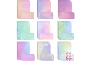 ATPWONZ 54 Pcs A4 Writing Letter Paper and 27 Envelopes Sets Printer Friendly,Letter Writing Set, A4 Writing Paper for Writing Letters, Draw, Party Invitations