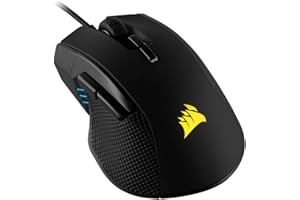 CORSAIR IRONCLAW RGB Wired FPS/MOBA Gaming Mouse – 18,000 DPI – 7 Programmable Buttons – Designed for Large Hands – iCUE Compatible – PC, Mac, PS5, PS4, Xbox – Black