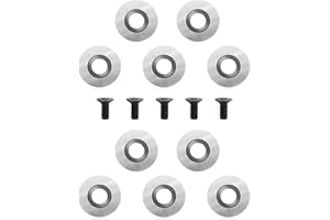 CEIEVER Drechselwerkzeuge 10 Stück,Drehmeißel Set,Wendeplatten Hartmetall,Diamantkopf Drechselwerkzeuge, Drehstahl Drechselzubehör,Drehmeissel Drehfinisher Werkzeug,Holzbearbeitung Set of Four with Shank