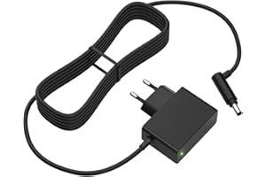 Newding 26.1V Chargeur Compatible avec Dyson V8 V7 V6 Animal Pro Absolute Aspirateur, avec DC58 DC59 DC60 DC61 DC62 DC74 SV03 SV04 SV05 SV06 SV09 SV11 Motorhead/Fluffy/Extra Adaptateur 6FT