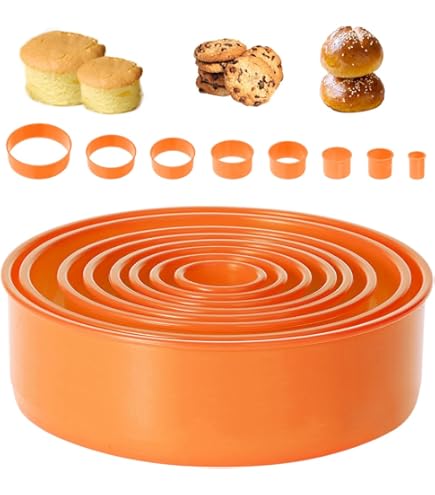 Stampo Torte IBILI 9 Pezzi - Corta Masas Redondo Liso - Foto 3