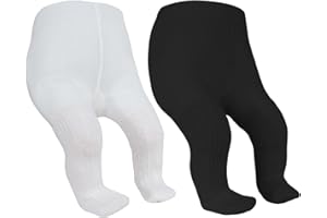 PONCEAU Baby Tights Cable Knit Baby Leggings Toddler Soft Tights Winter Socks for Girls Newborn Stockings for Boys