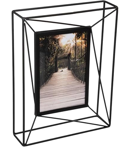 Cadre Photo Triangulaire En Métal Argenté - 21,5 X 16 Cm - Sans Marque