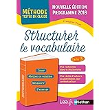 Structurer le vocabulaire - CM1/CM2