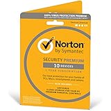 Norton Security Premium 2019 |10 Devices | 1 Year | Antivirus Included ...