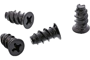 InLine fläktskruvar 5,0 x 10,0 mm, svart (50 stycken)