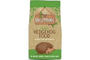 Brambles Crunchy Hedgehog Food (2kg) – Nutrient-Rich Wild Hedgehog Food, Naturally Tasty and Highly Palatable, No Artificial 