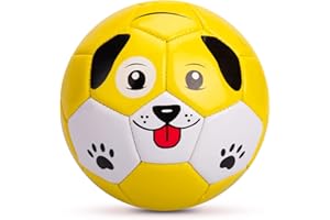 U&C Planet Bolas para niños pequeños, Mini balón de fútbol de 6 Pulgadas, Lindo Animal de Dibujos Animados Bola de Goma Suave y Animosa
