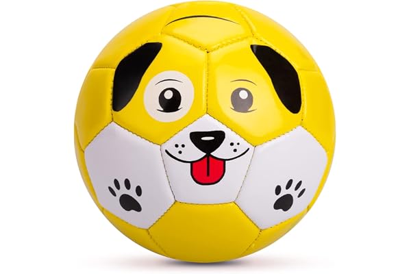 INPODAK Ballon de Football pour Tout-Petits,Football Taille 2,Footballs pour Enfants,Dinosaures Ballons,Cadeau de Footballs pour Garçons et Filles,Ballons pour Jardin Extérieure Pelouse 2 3 4 5 6 Ans